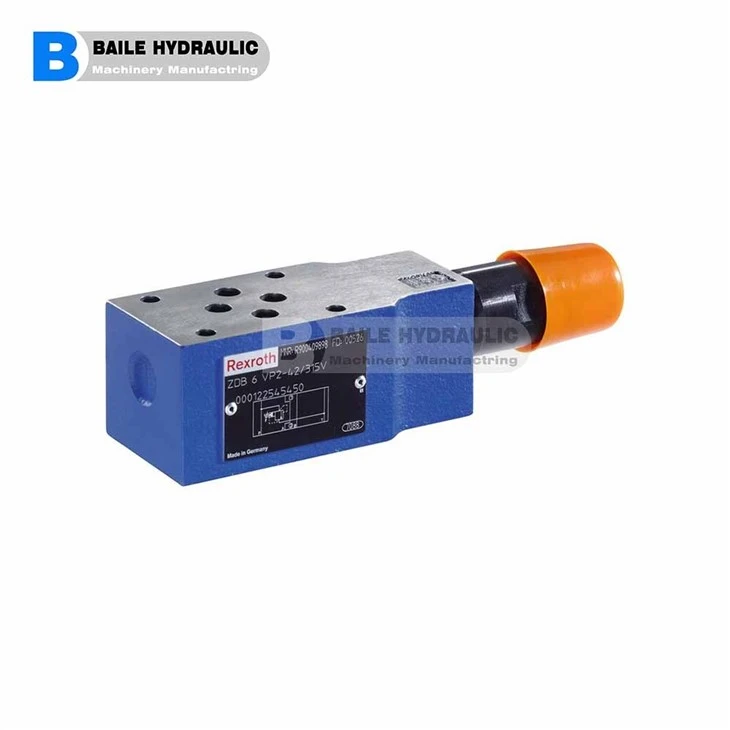 REXROTH Models ZDB Z2DB Pressure Relief Valve, Pilot Operated